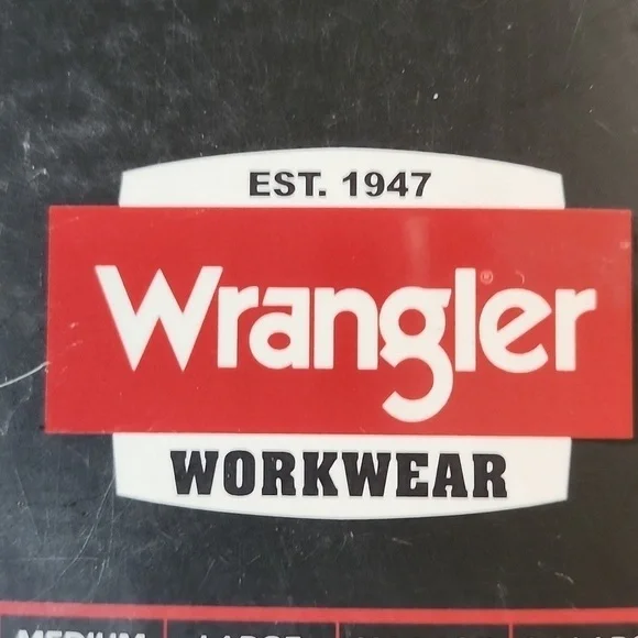 Base Layer New In Packaging Wrangler Size XL Black Unisex - Picture 7 of 7
